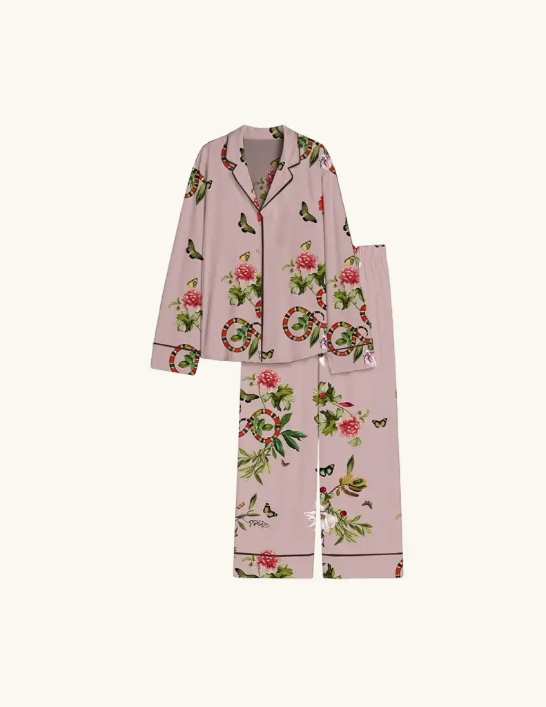 Long Pijama Pink Center
