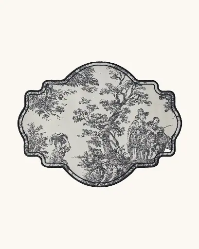 Individual Table Negro 